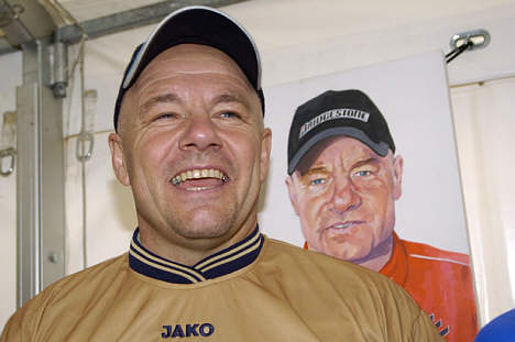 John Nielsen var en glad mand efter løbet.